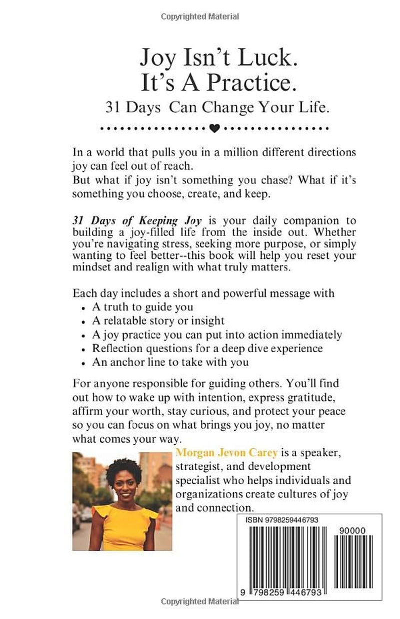 31 Days of Keeping Joy