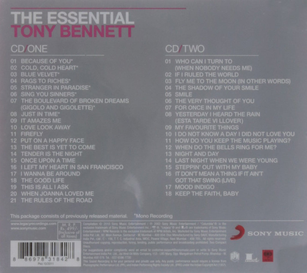 The Essential Tony Bennett 3.0