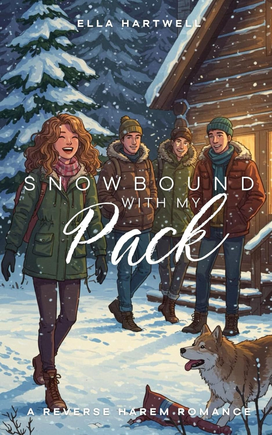 Snowbound With My Pack: A Reverse Harem Romance (The Cozy Crew)