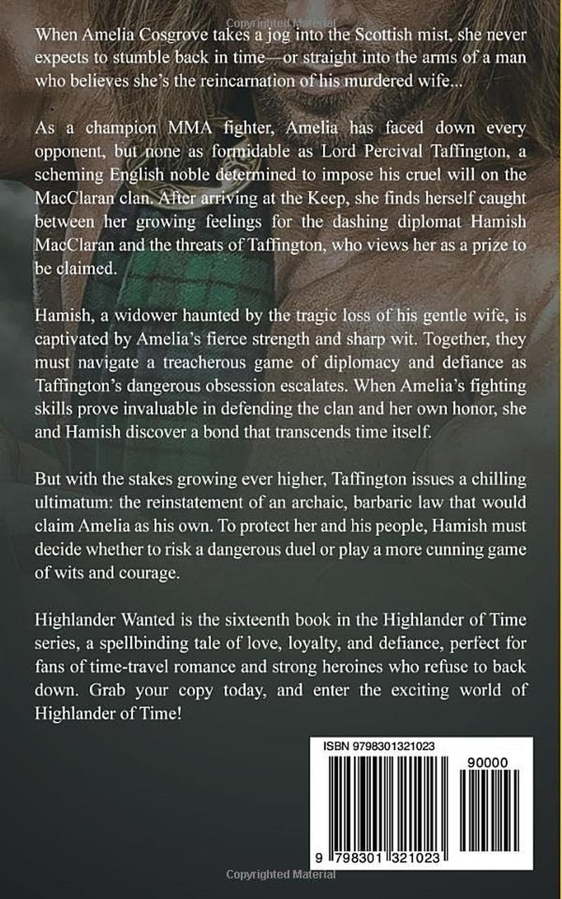 Highlander Obsessed: A Scottish Time Travel Romance (Highlander In Time)