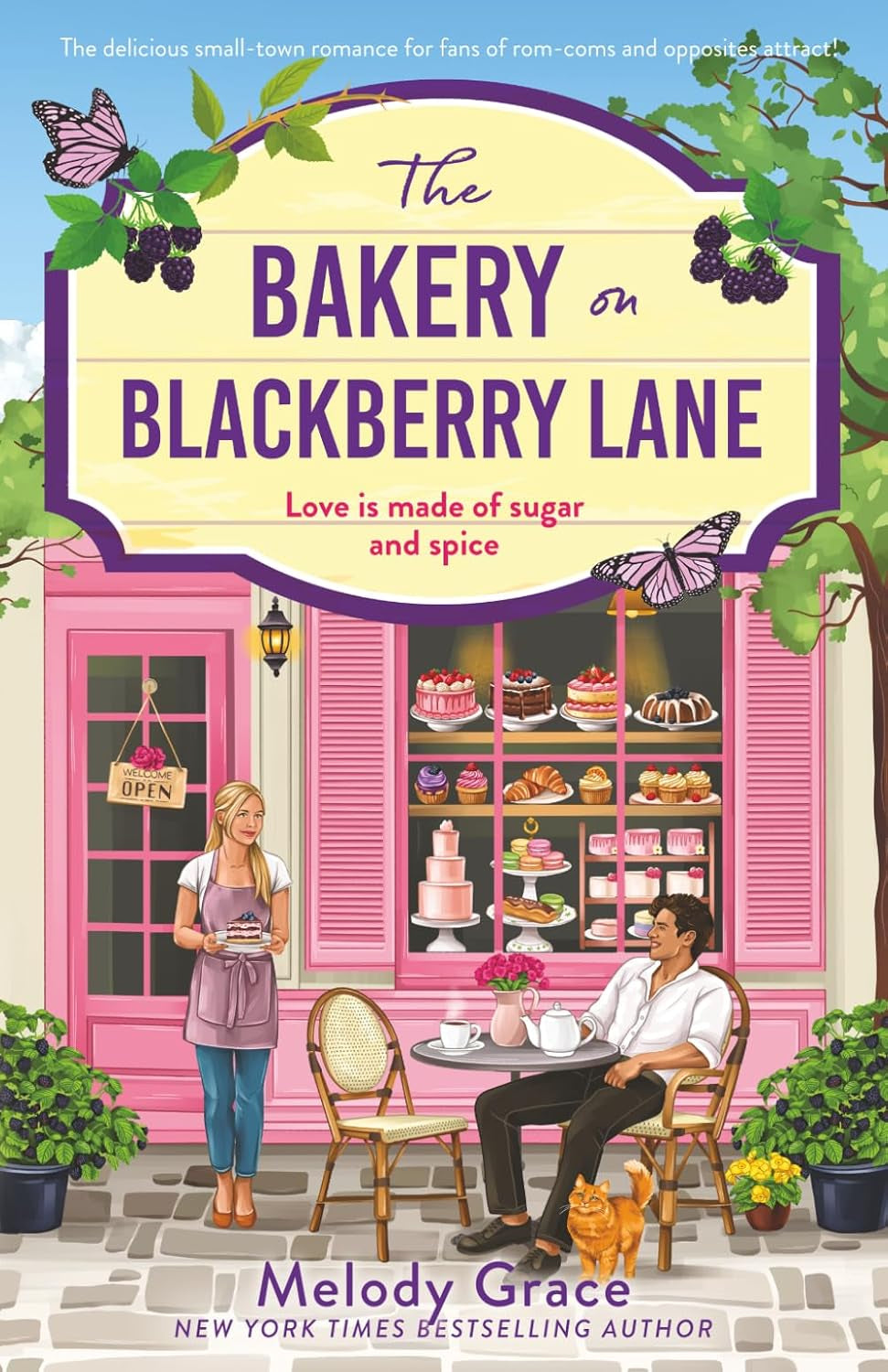 The Bakery on Blackberry Lane: The delicious small-town romance for fans of feel-good rom-coms and opposites attract! (Sweetbriar Cove)