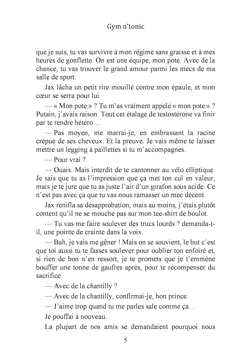 Gym n'tonic (French Edition)