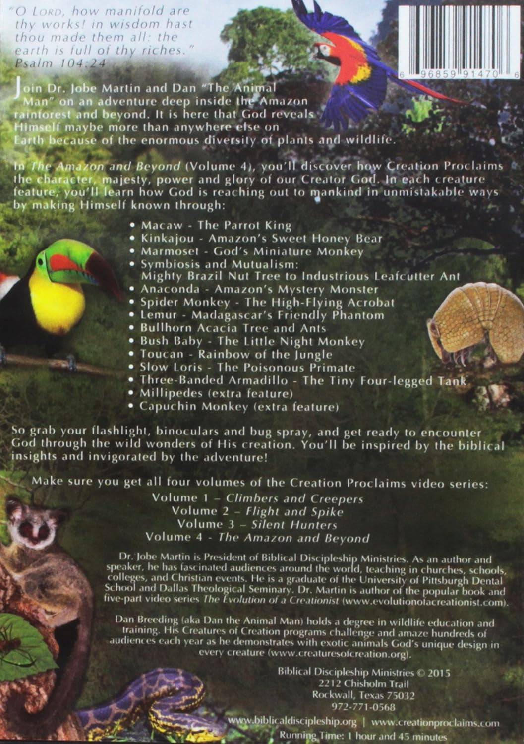 Creation Proclaims, Amazon and Beyond - volume 4, Martin & Breeding