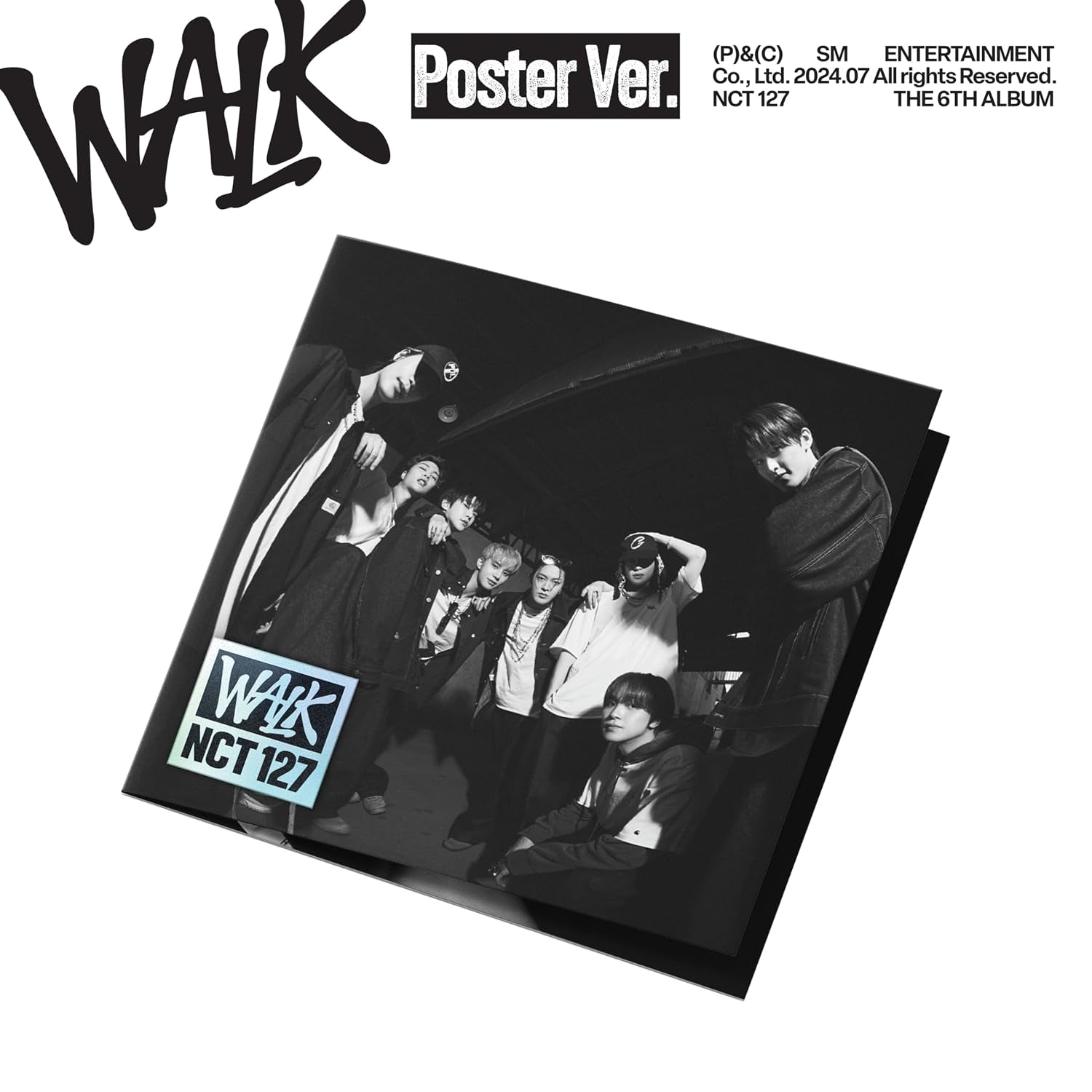 WALK - The 6th Album Poster Ver.
