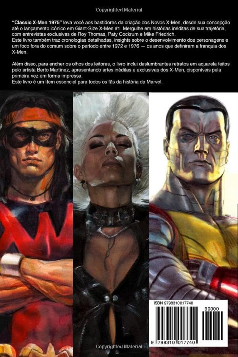Classic X-Men 1975: Bastidores da criação dos Novos X-Men (Portuguese Edition)