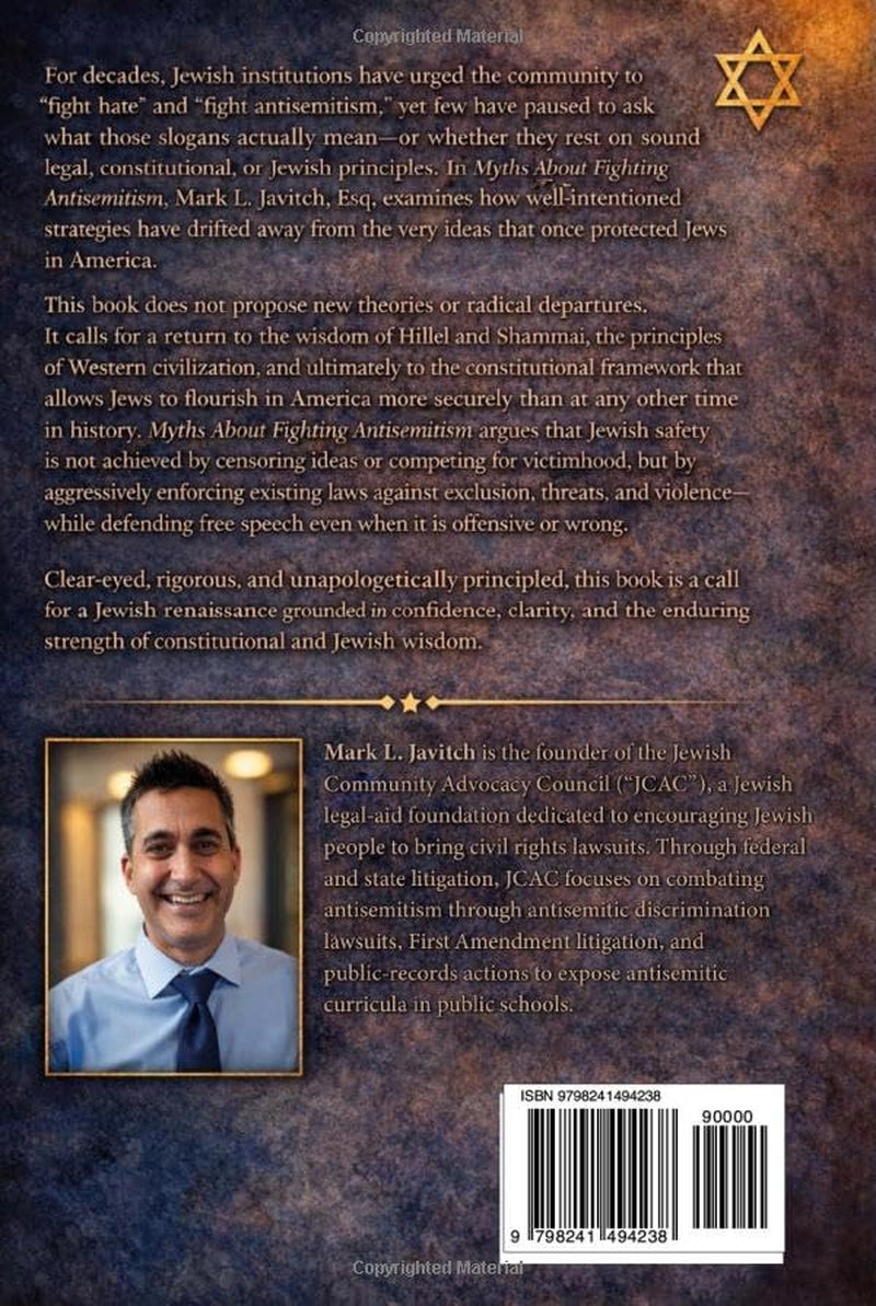 Myths About Fighting Antisemitism: A Jewish Renaissance Through Constitutional and Jewish Wisdom