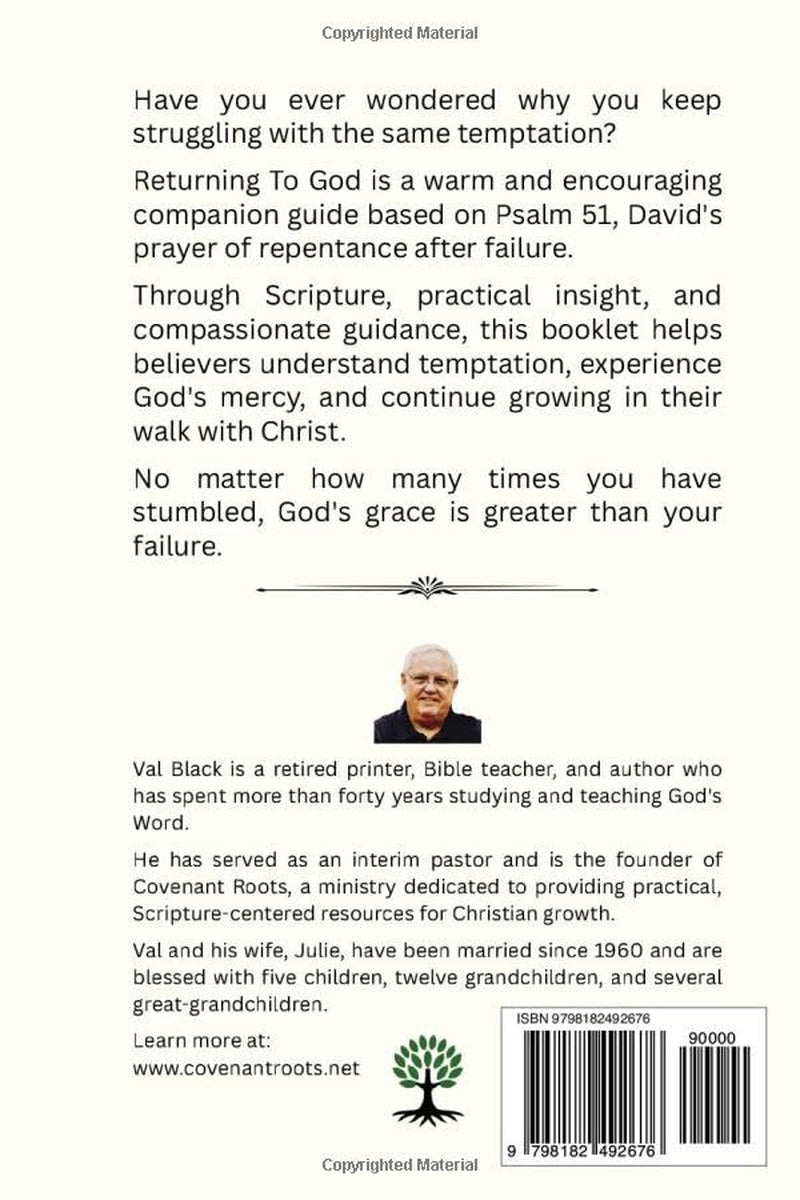 Returning To God: Finding Grace, Healing, and Spiritual Strength After Failure