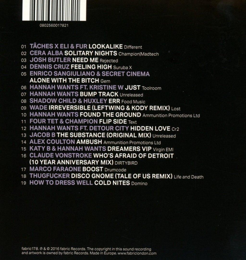 FABRICLIVE 89: HANNAH WANTS