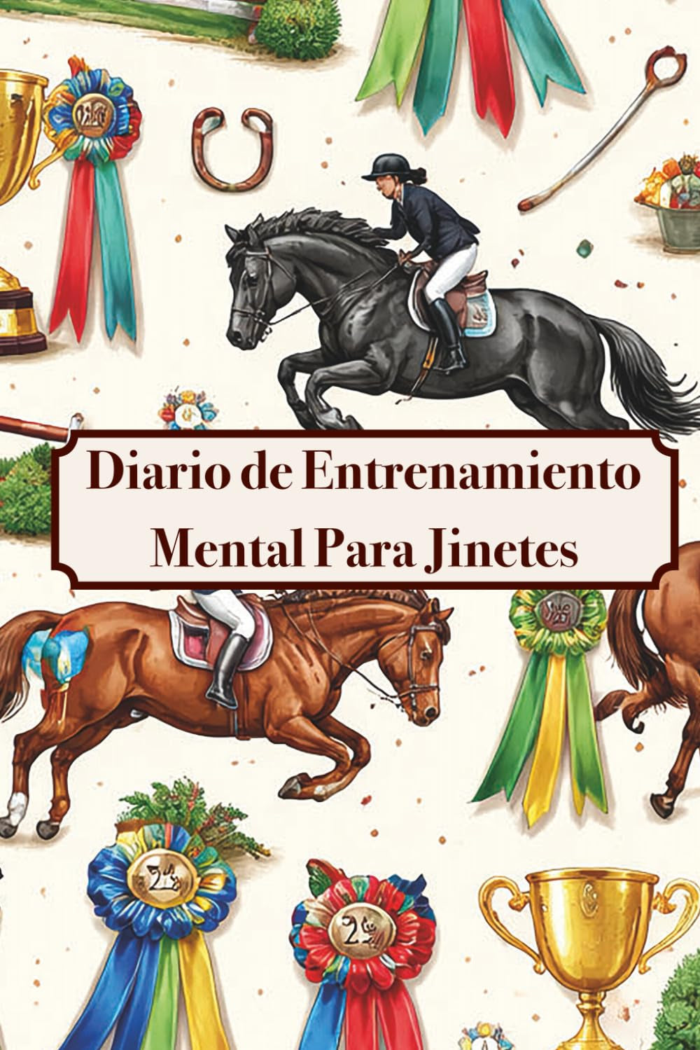 Diario de entrenamiento mental para jinetes: Fortalece la conexión con tu caballo, mientras aumentas dia a dia tu confianza y seguridad, en el deporte que tanto amamos: la Equitación