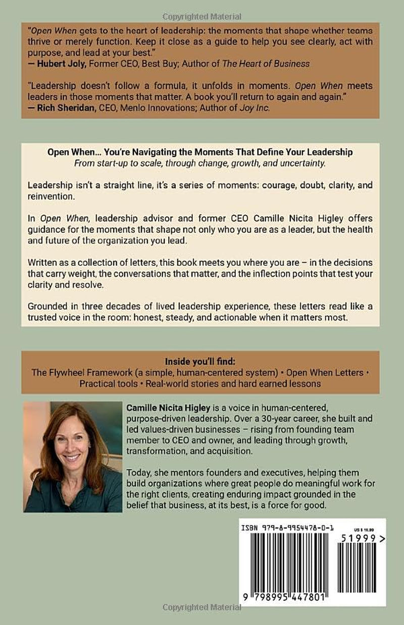 Open When: Wisdom for the Leadership Moments That Matter
