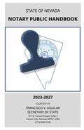 State of Nevada Notary Public Handbook (2023 - 2027)
