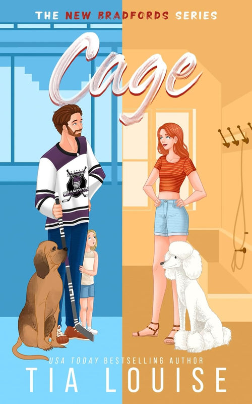 CAGE: A single-dad, roommates-to-lovers, hockey romance. (The New Bradfords)
