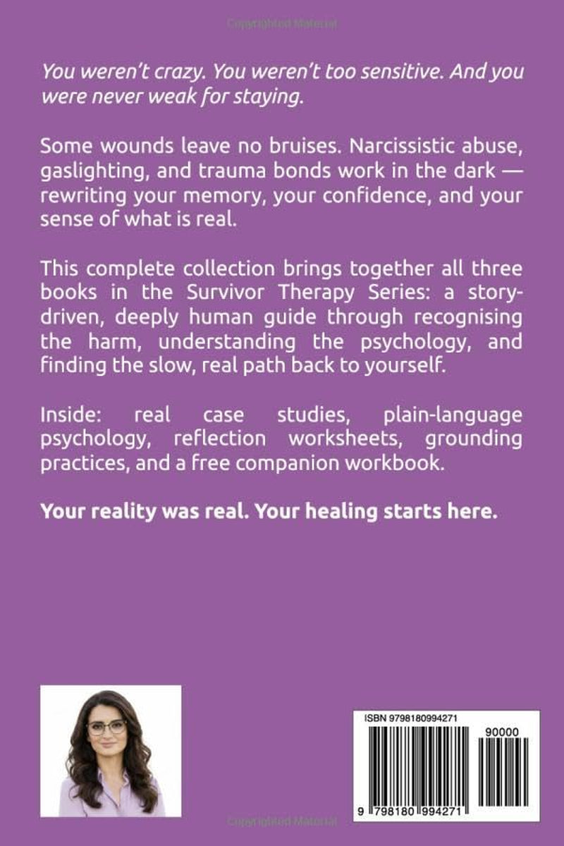 Invisible Harm: The Complete Survivor Therapy Collection: Narcissistic Abuse, Gaslighting & Trauma Bond Recovery (3 Books in 1)