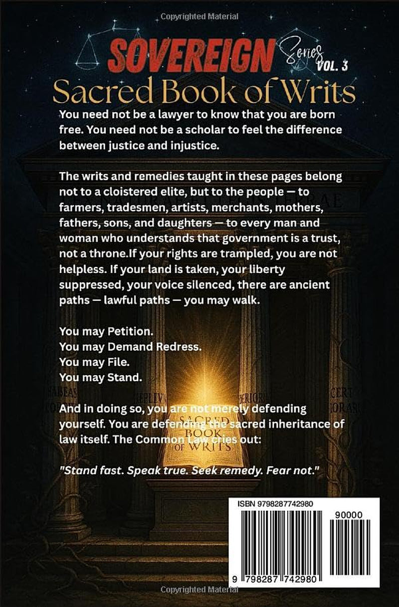 Sacred Book of Writs: Sovereign Chronicles Vol. 3