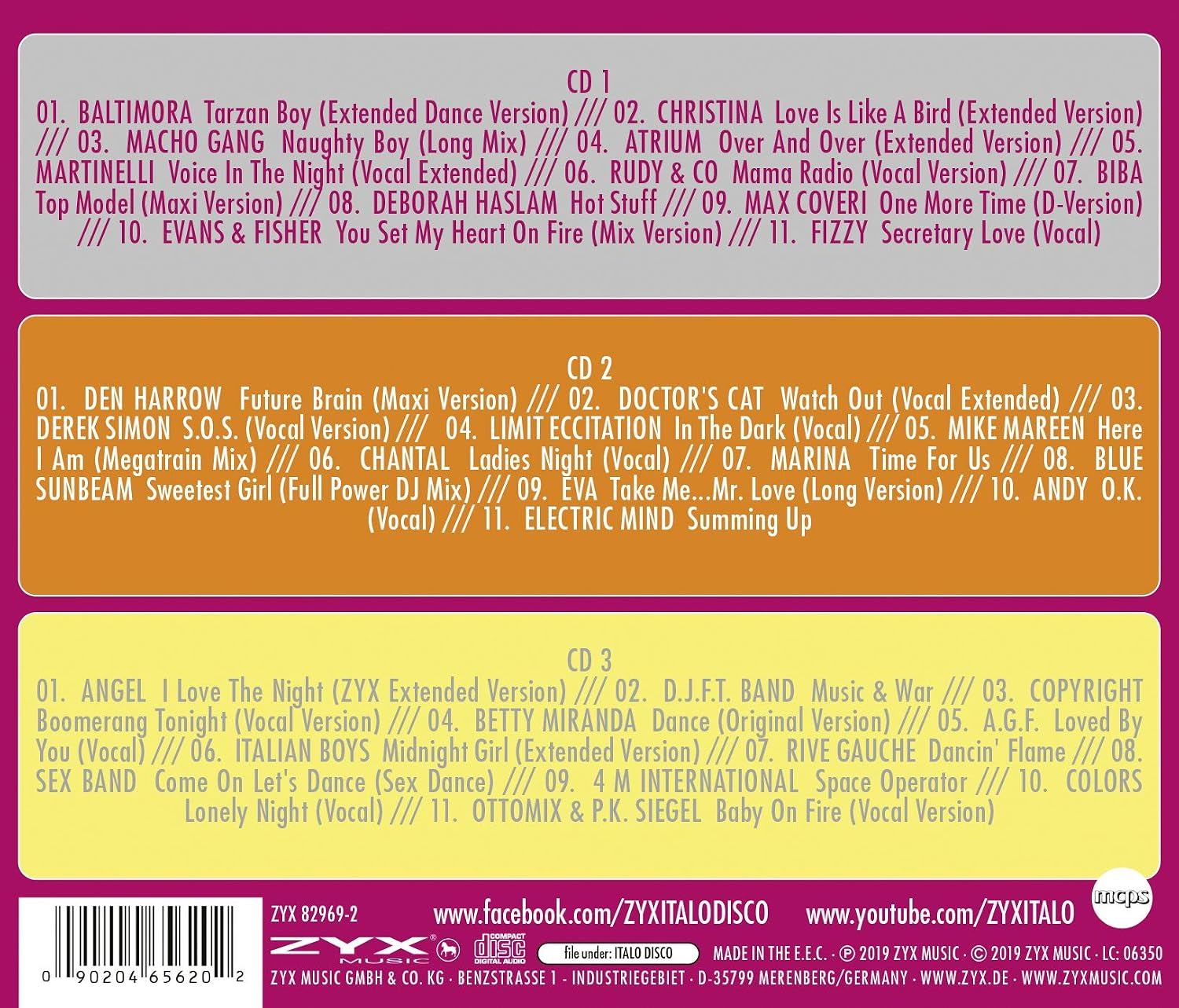 ZYX Italo Disco Collection 27