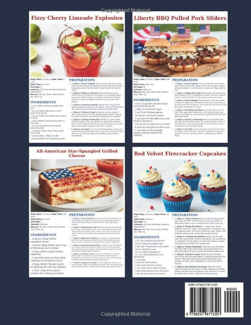 4th of July: A Cookbook for Kids and Teens