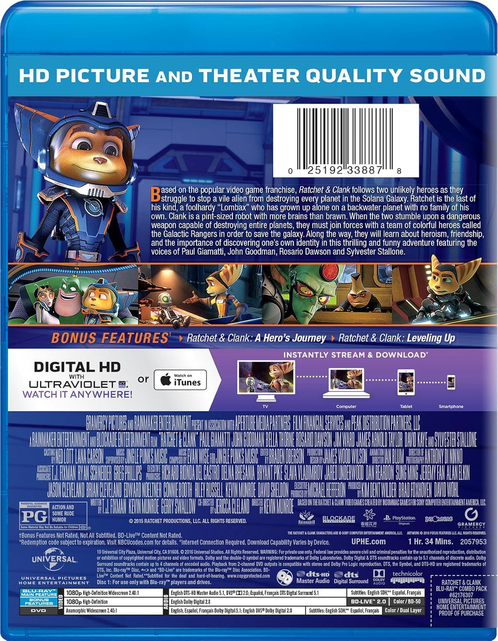 Ratchet & Clank [Blu-ray]
