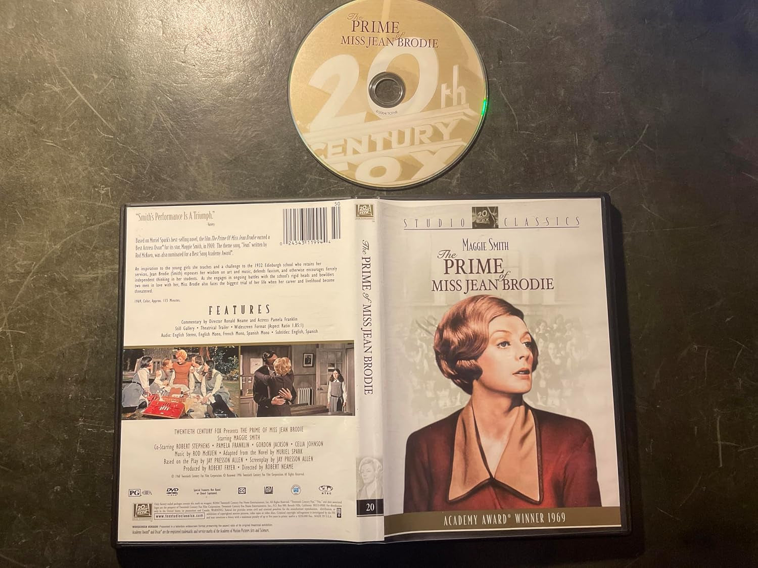 PRIME OF MISS JEAN BRODIE - DVD Movie