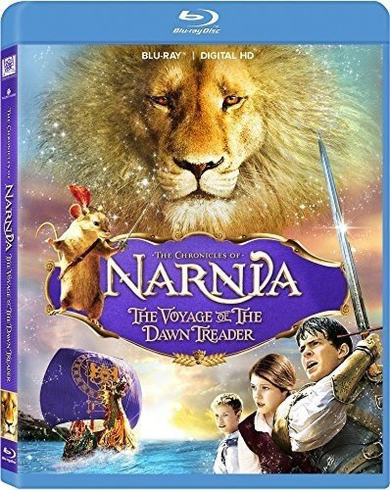The Chronicles of Narnia Trilogy 1 2 3 (3 Blu Ray SET, WS) Includes Glossy Print Narnia Art Card
