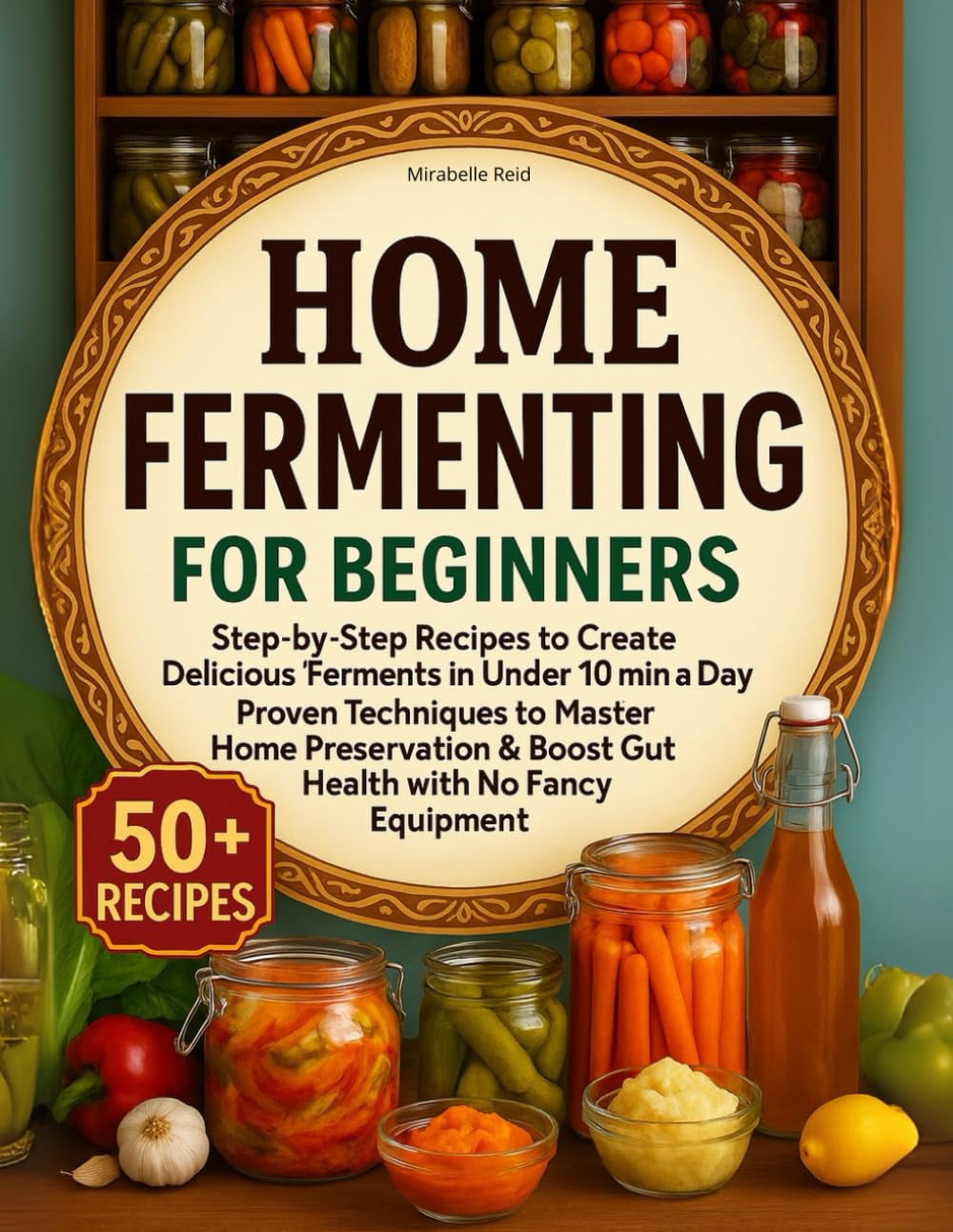 Home Fermenting for Beginners: Step-by-Step Recipes to Create Delicious Ferments in Under 10 Min a Day - Proven Techniques to Master Home Preservation & Boost Gut Health with No Fancy Equipment