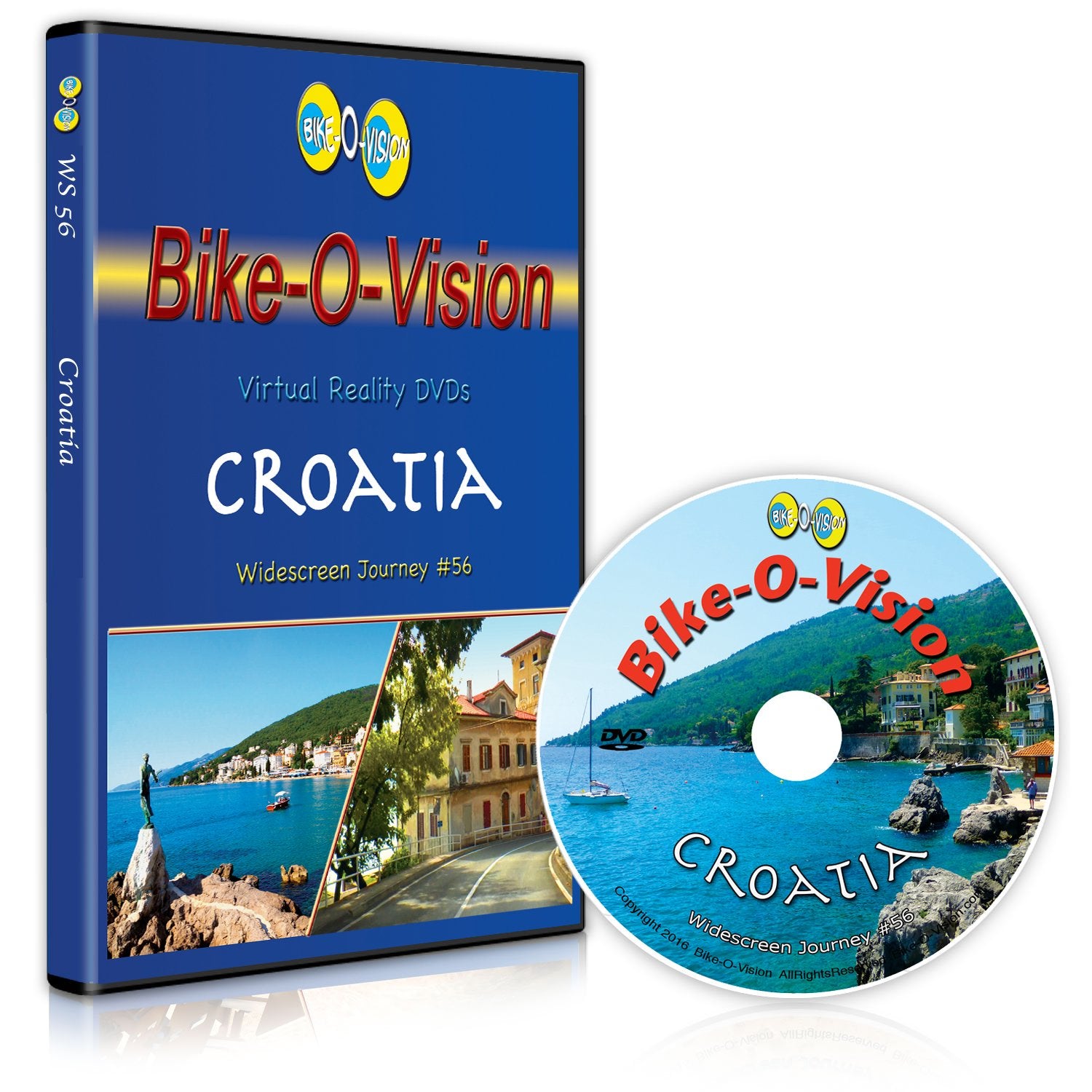 Indoor Cycling Workout Video – Croatia Scenic Ride | Bike-O-Vision Journey #56