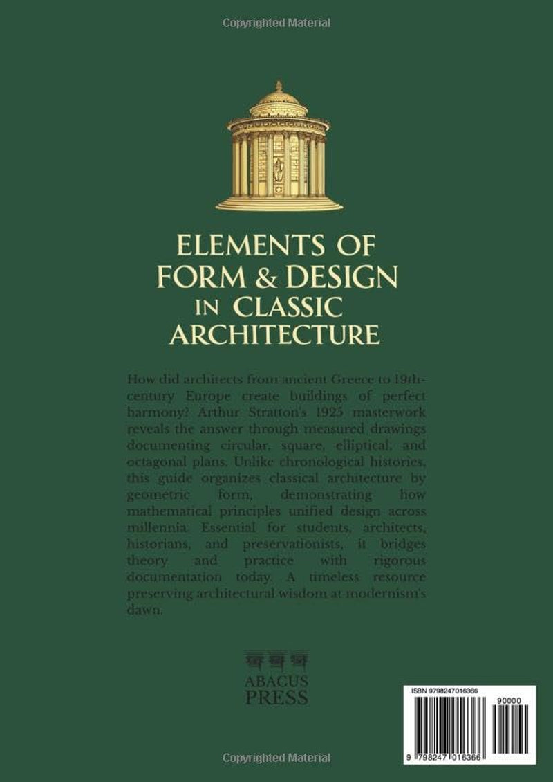 Elements of Form & Design in Classic Architecture