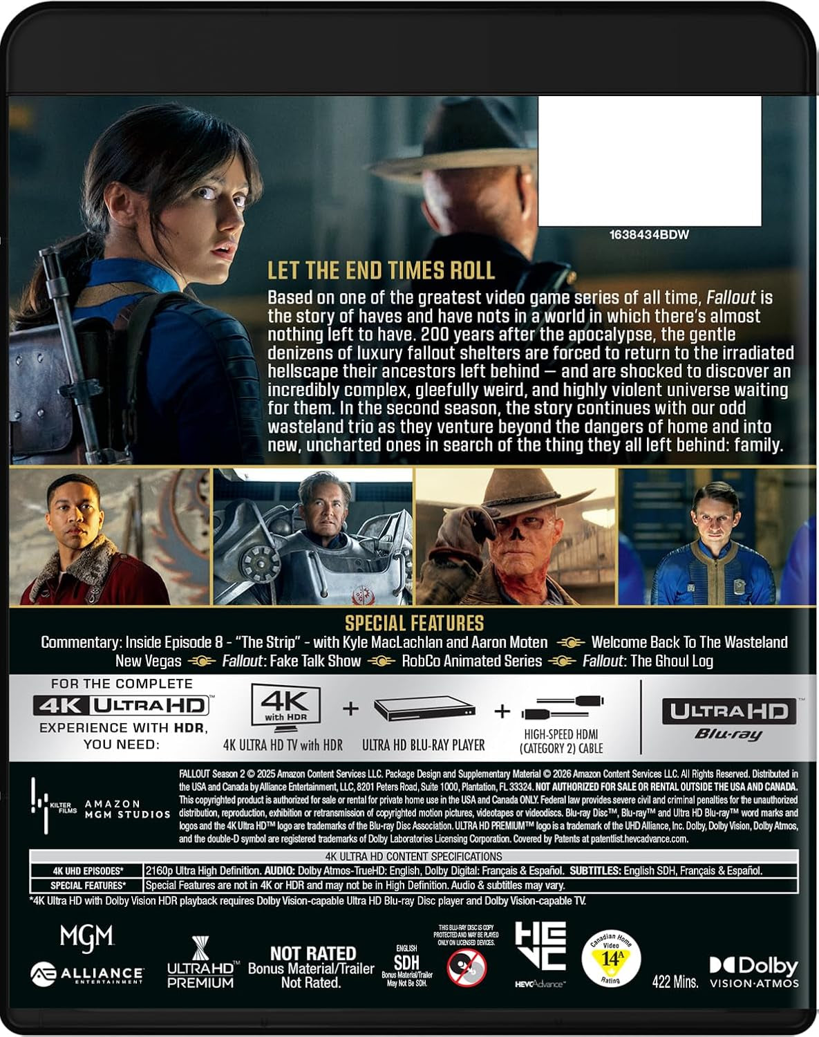 Fallout: Complete Second Season (4K UHD)