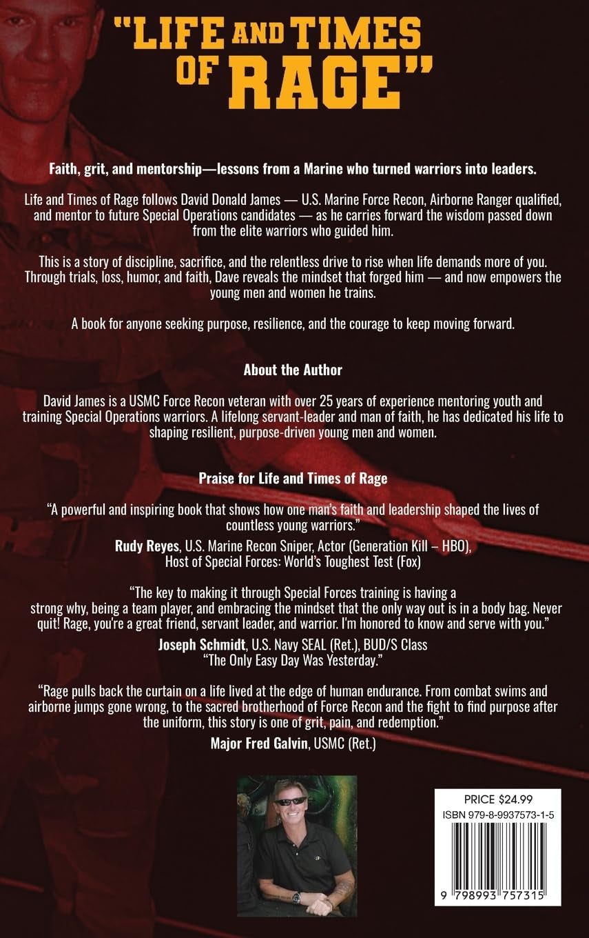 Life and Times of RAGE: The Journey Of Special OP's Mentorship