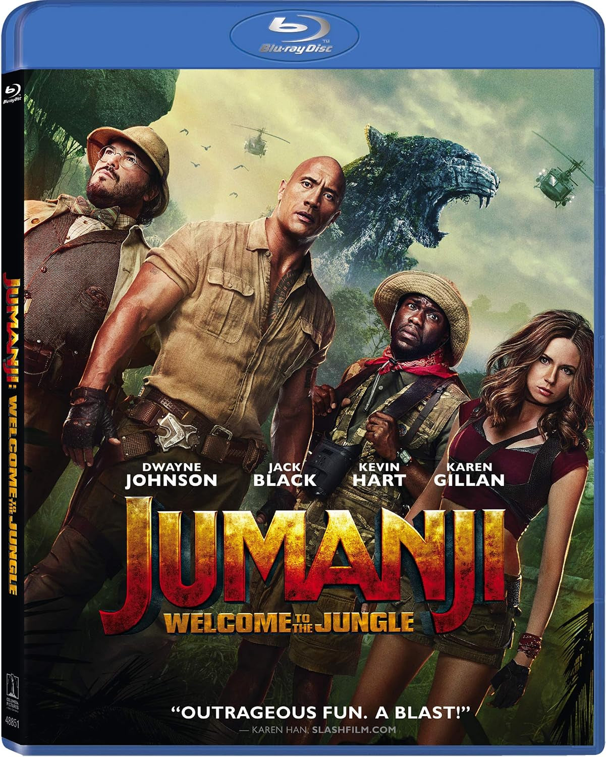 Jumanji: Welcome to the Jungle - Blu-ray + Digital