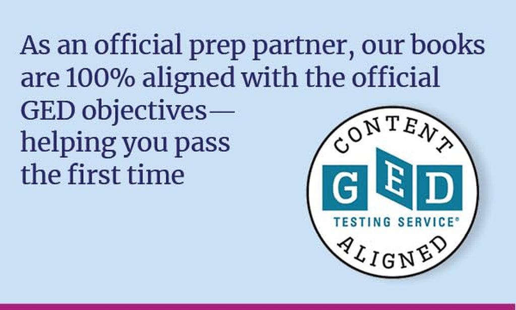 GED Test Prep Plus, Tenth Edition (2026): Includes a Diagnostic Pretest, 2 Full Length Practice Tests, 1000+ Practice Questions, and 60+ Online Videos (Kaplan Test Prep)