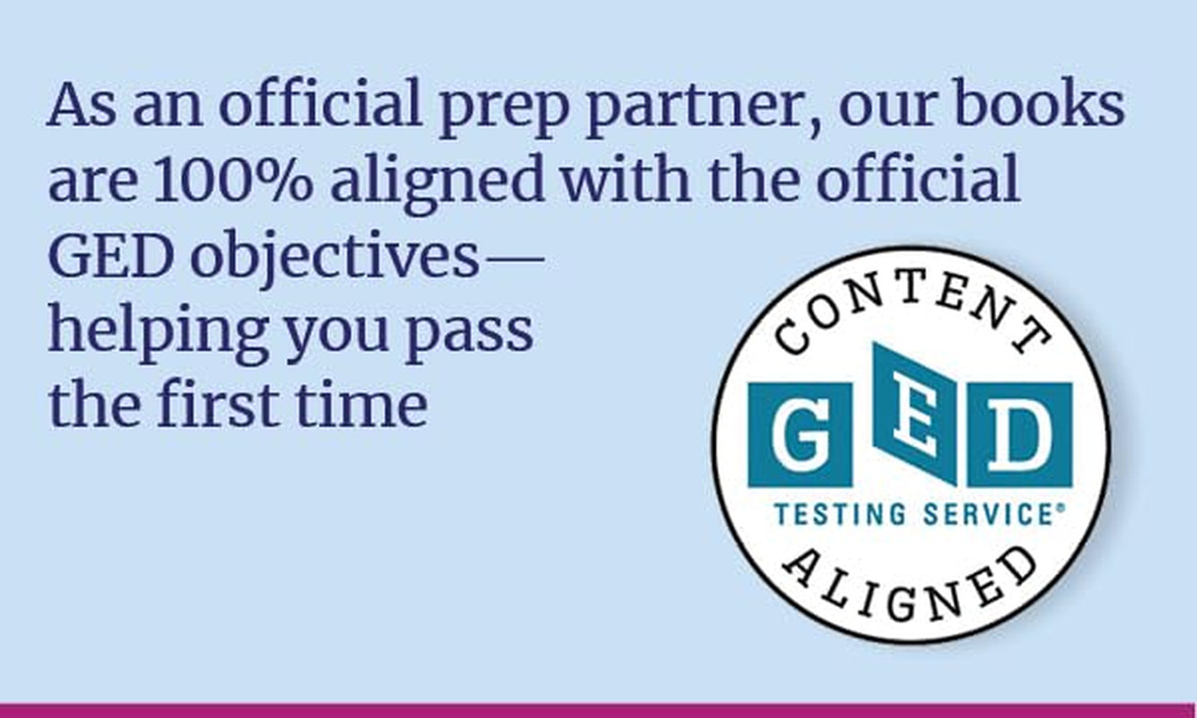 GED Test Prep Plus, Tenth Edition (2026): Includes a Diagnostic Pretest, 2 Full Length Practice Tests, 1000+ Practice Questions, and 60+ Online Videos (Kaplan Test Prep)