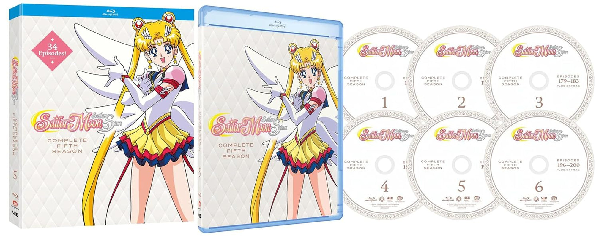 Sailor Moon Sailor Stars: The Complete Fifth Season (BD)
