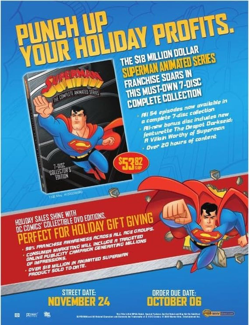 Superman: The Complete Animated Series (Repackaged/DVD)