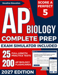 AP Biology Test Prep: The Most Complete Study Guide Including our Advanced Exam Simulator Platform, 25 Full-Length Practice Tests, and 200 Flashcards to Score Higher and Earn College Credit