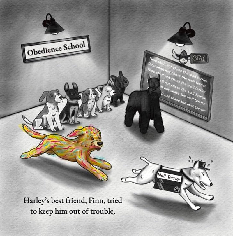 Harley the Painted Dog: A Funny and Heartfelt Book for Kids About Belonging and Self-Acceptance