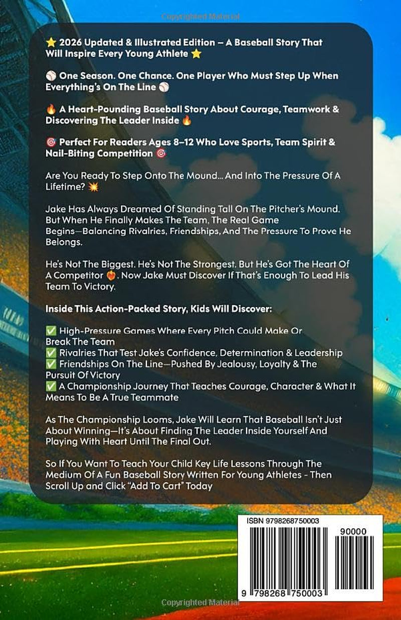 The Next Pitching Star: Baseball Books For Kids 8-12 (Sports Chapter Books)