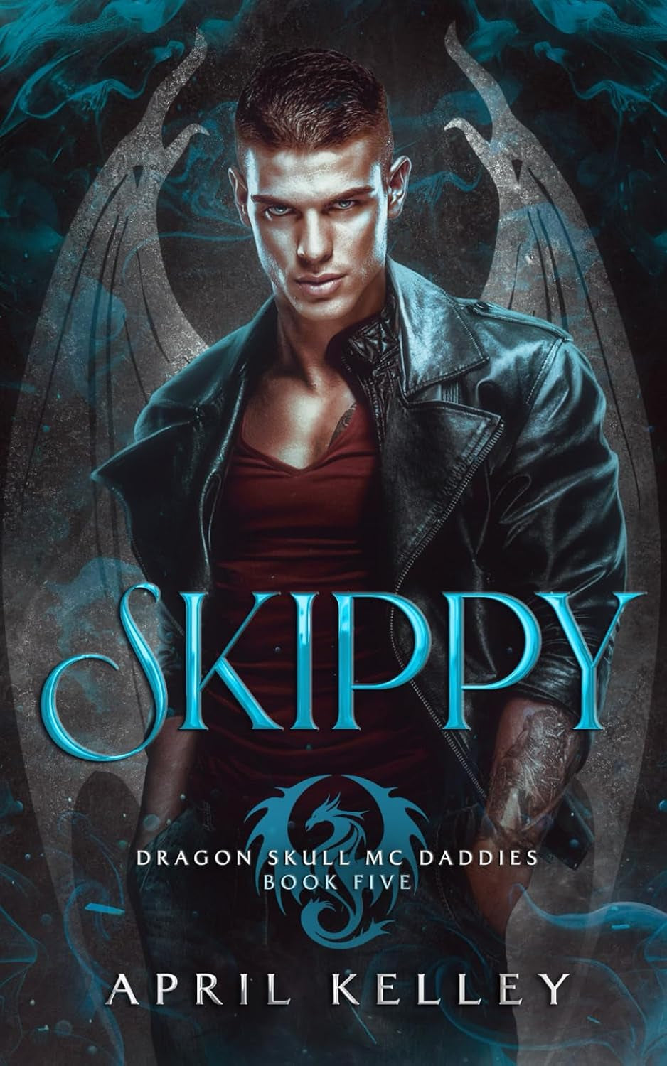 Skippy: MM Dragon Shifter Romance (Dragon Skull MC Daddies)
