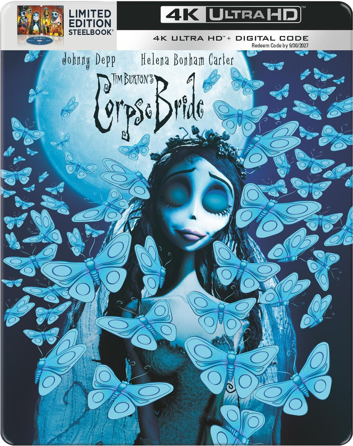 Tim Burton's The Corpse Bride (4K Ultra HD + Digital / Steelbook)