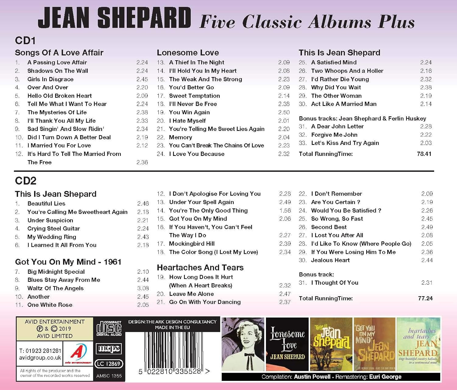 Songs Of A Love Affair/Lonesom