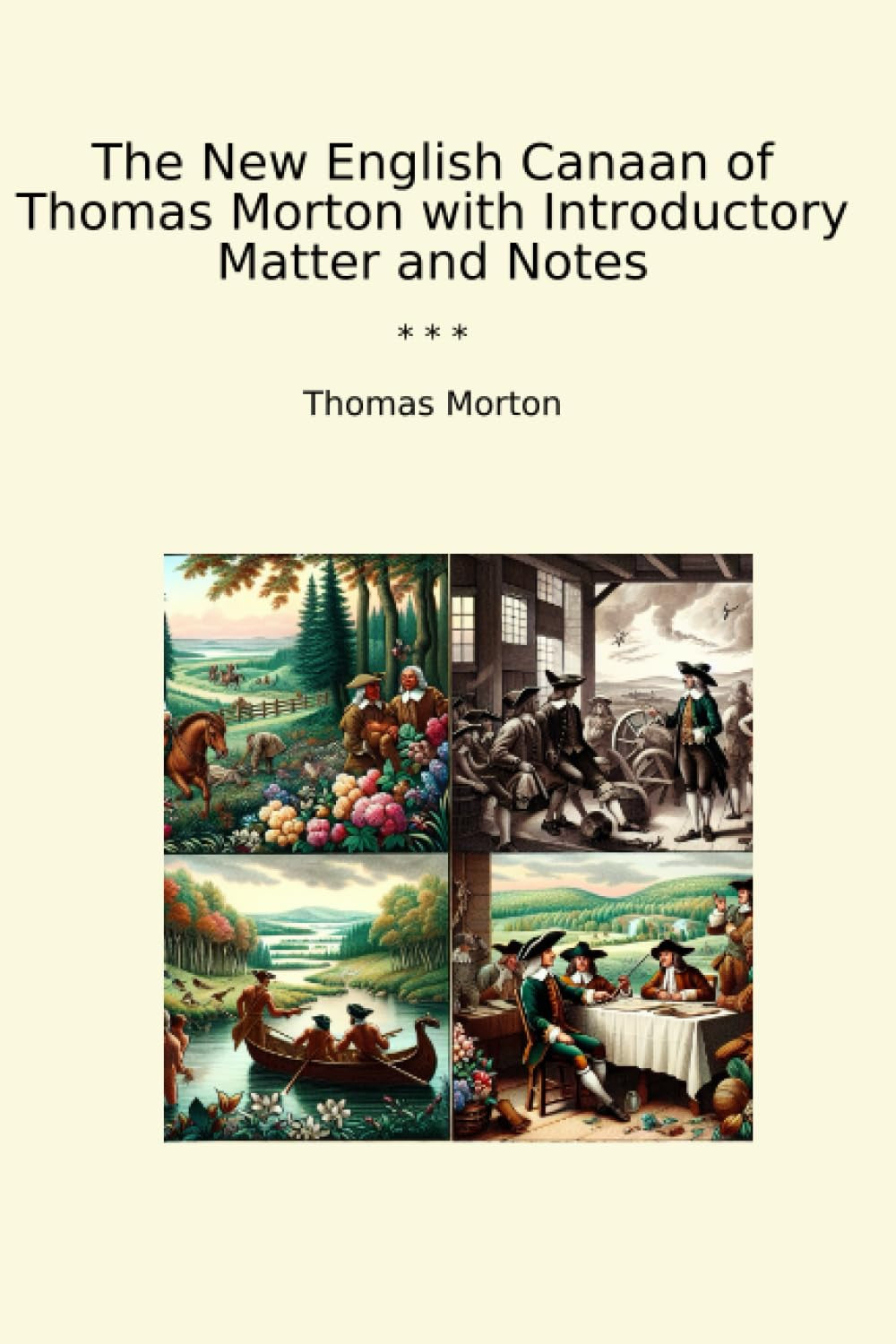 The New English Canaan of Thomas Morton with Introductory Matter and Notes (Classic Books)