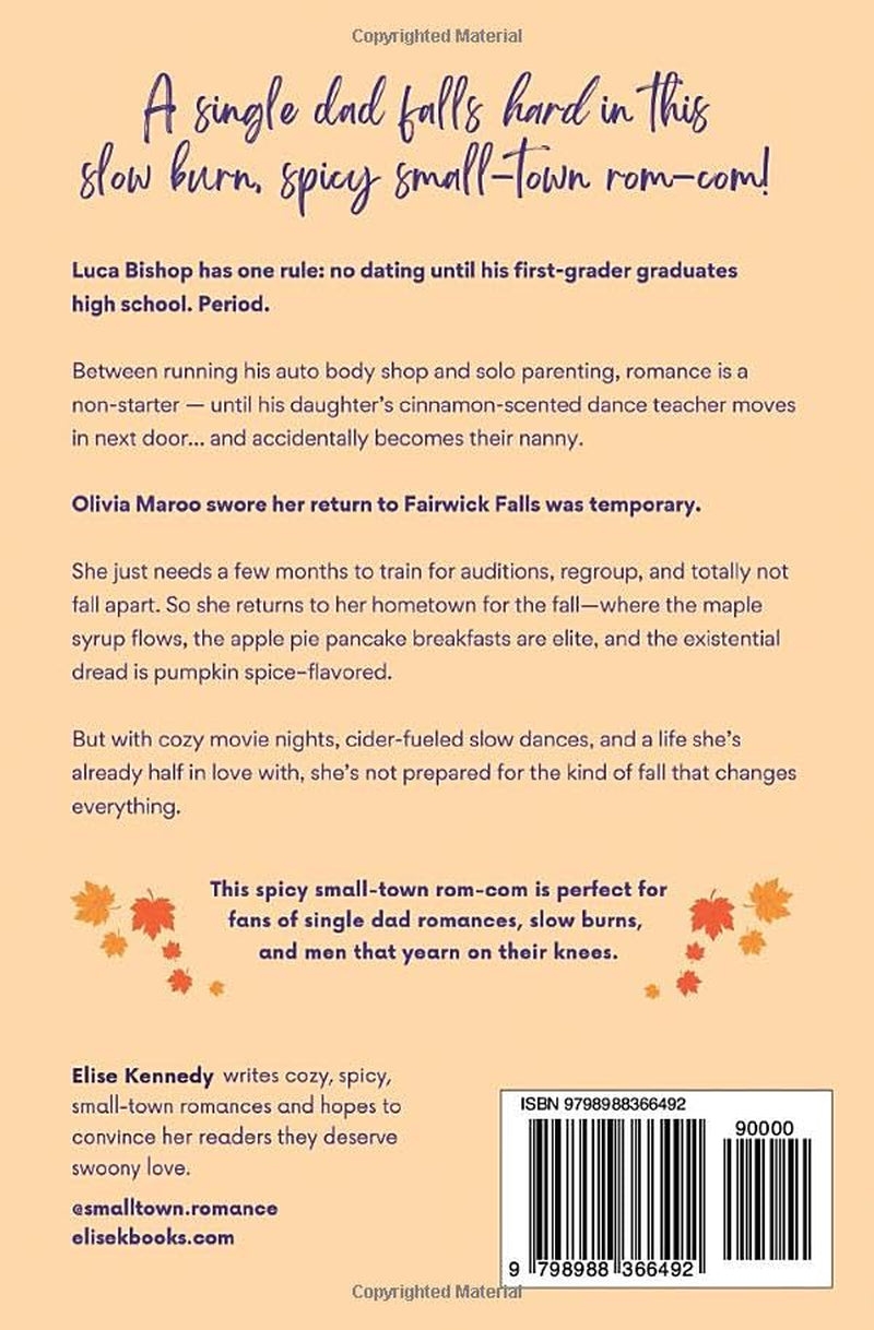 Falling at the Barre: A Single Dad x Nanny Small Town Spicy Romcom (Love in Fairwick Falls)
