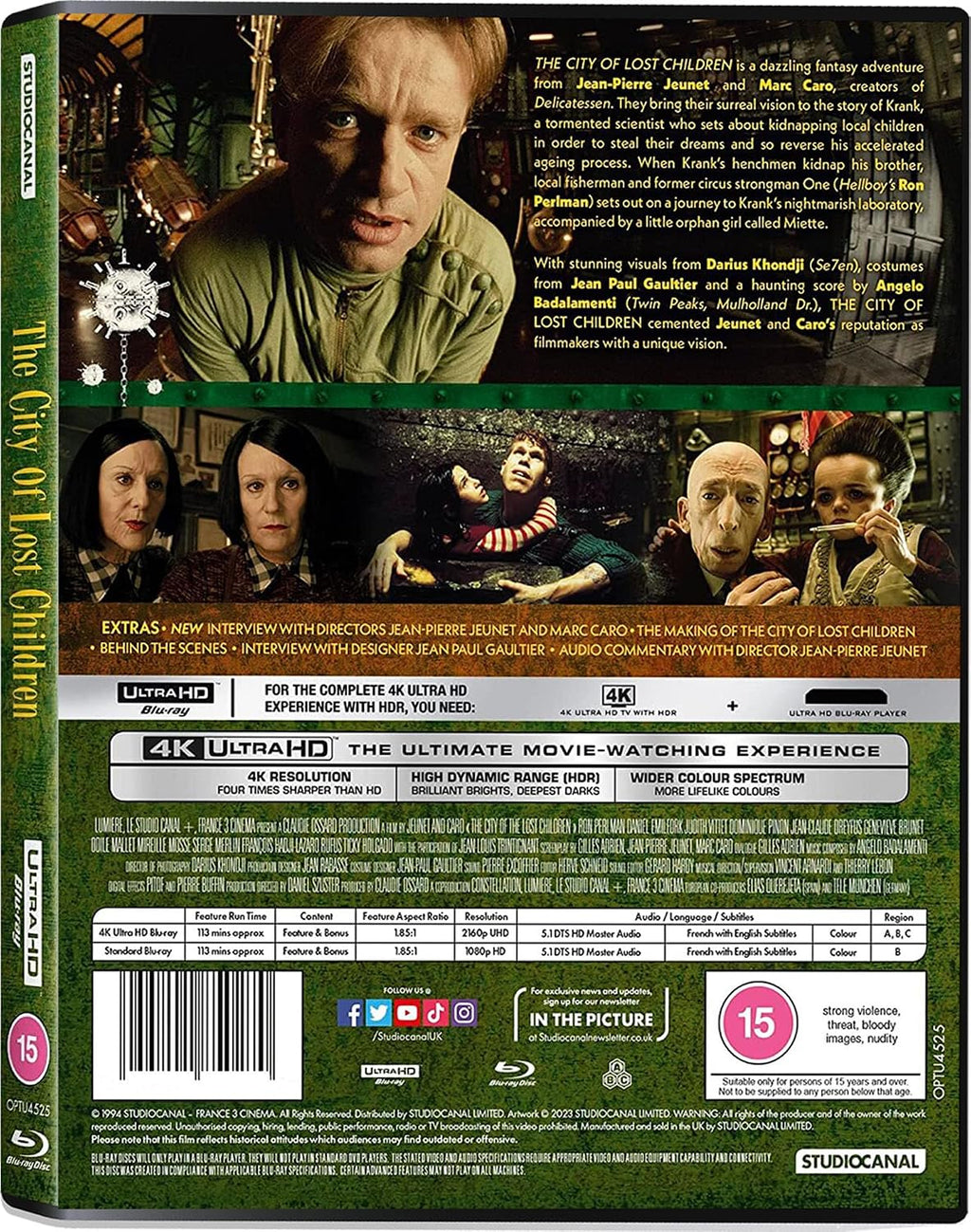 The City of Lost Children [4K UHD + Blu-ray] [Region Free]