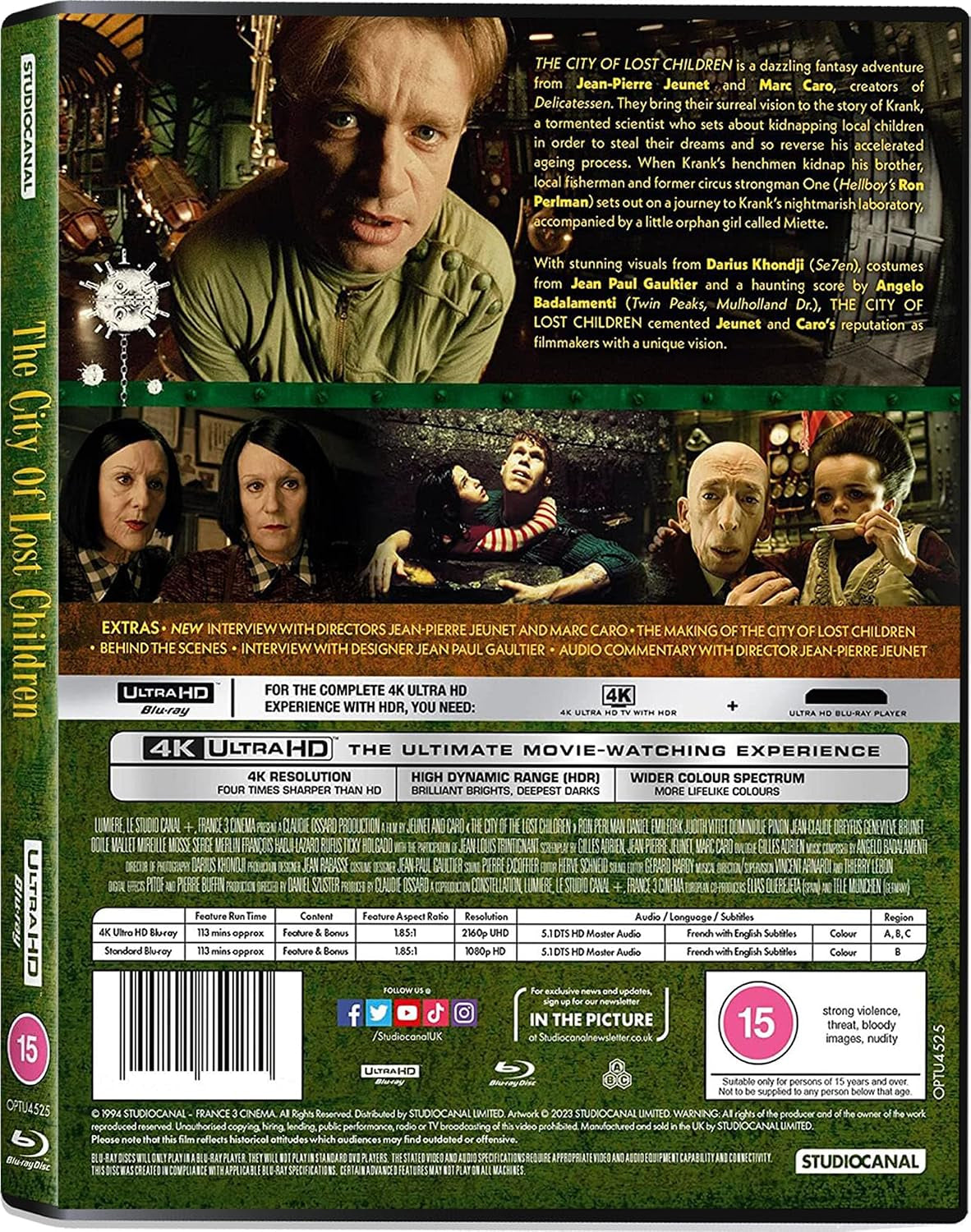 The City of Lost Children [4K UHD + Blu-ray] [Region Free]