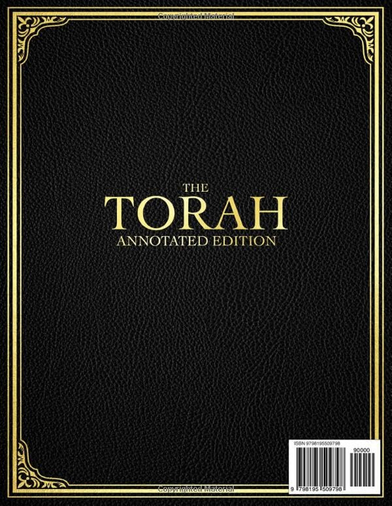The Torah (Annotated Edition): A Complete Verse-by-Verse Guide to the Five Books of Moses with Hebrew Insights, Rabbinic Commentary, and Spiritual Reflections