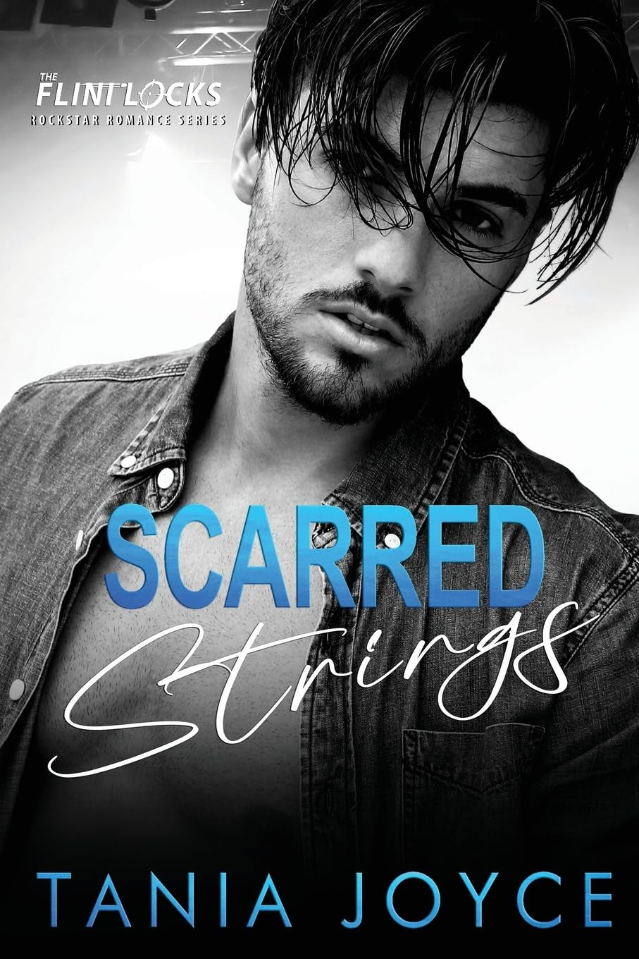 Scarred Strings: A Fake Relationship Rockstar Romance (The Flintlocks Series)