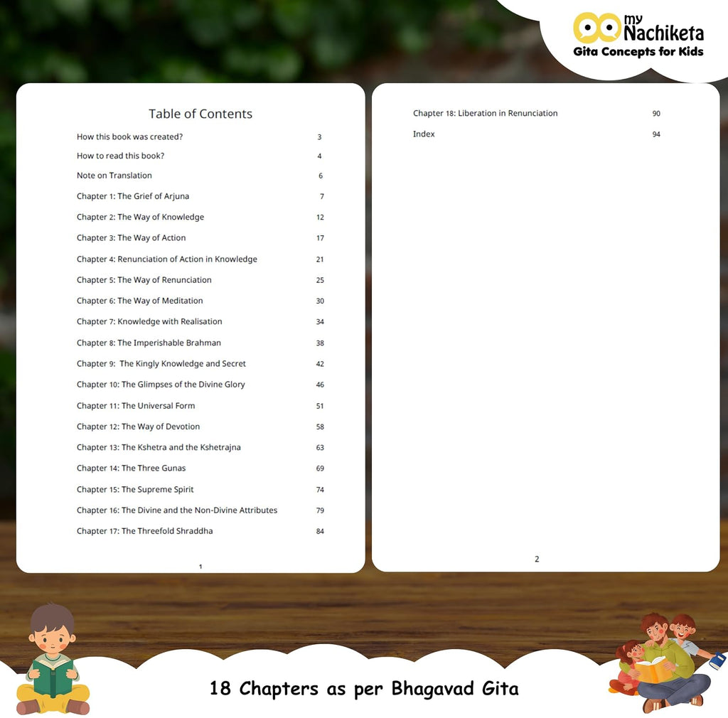 Gita Made Easy | Srimad Bhagavad Gita for Beginners - Short & Simple | 5–10 Key Shlokas from Each of the 18 Chapters with Summaries | For Ages 12+