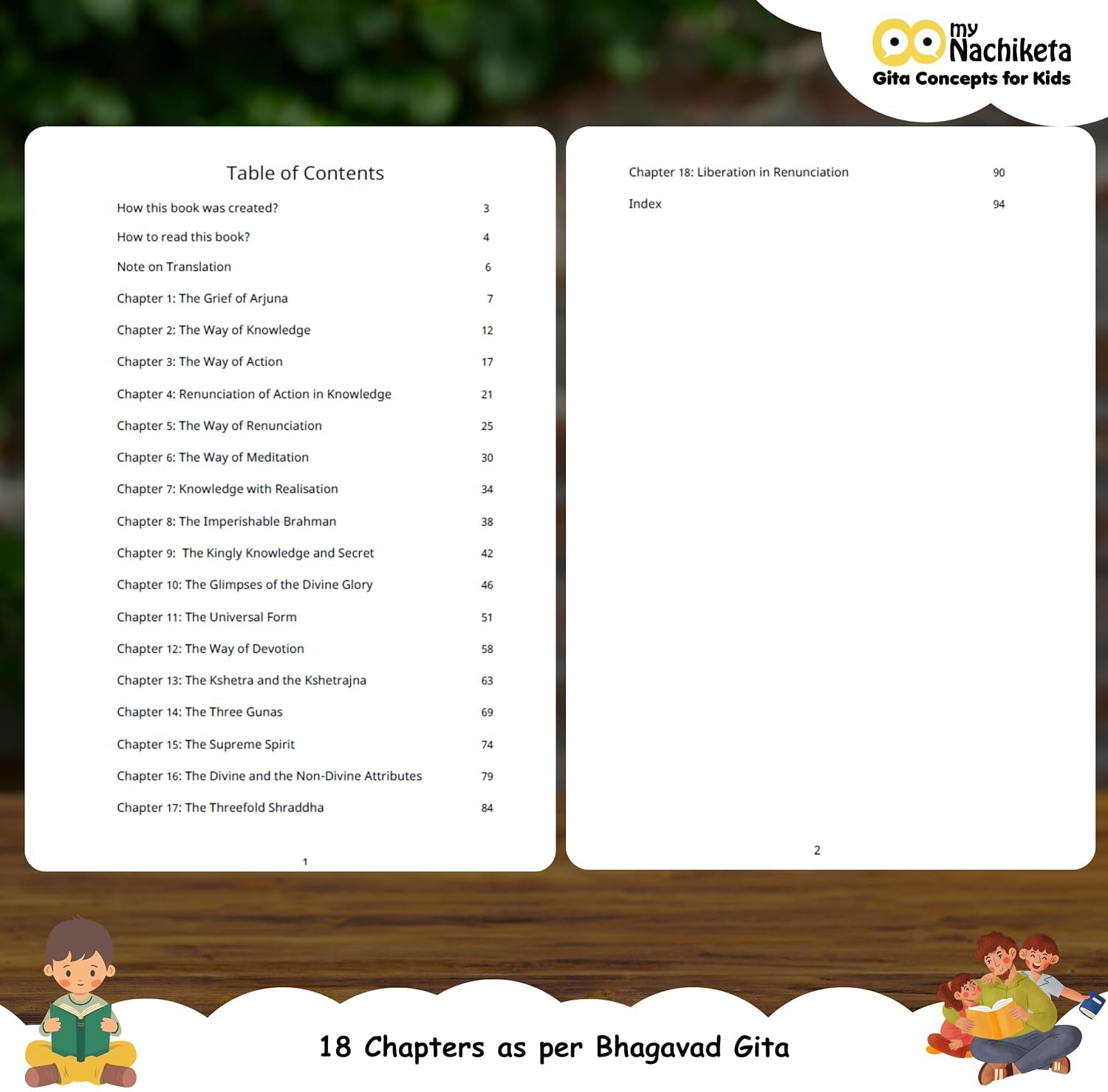 Gita Made Easy | Srimad Bhagavad Gita for Beginners - Short & Simple | 5–10 Key Shlokas from Each of the 18 Chapters with Summaries | For Ages 12+
