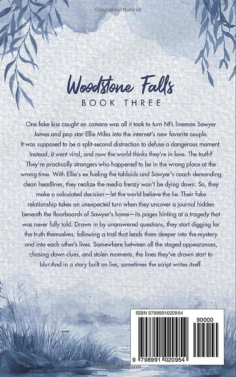 Unscripted: A Small Town Pop Star x NFL Player Romantic Suspense (The Woodstone Falls Series)