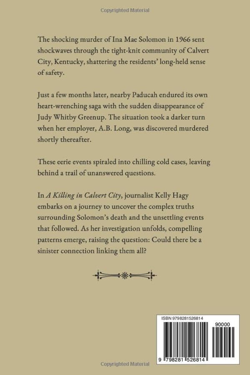 A Killing in Calvert City: A True Tale of Murder in Western Kentucky