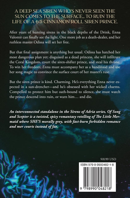 Of Song and Scepter: A Dark Little Mermaid Retelling (Sirens of Adria)